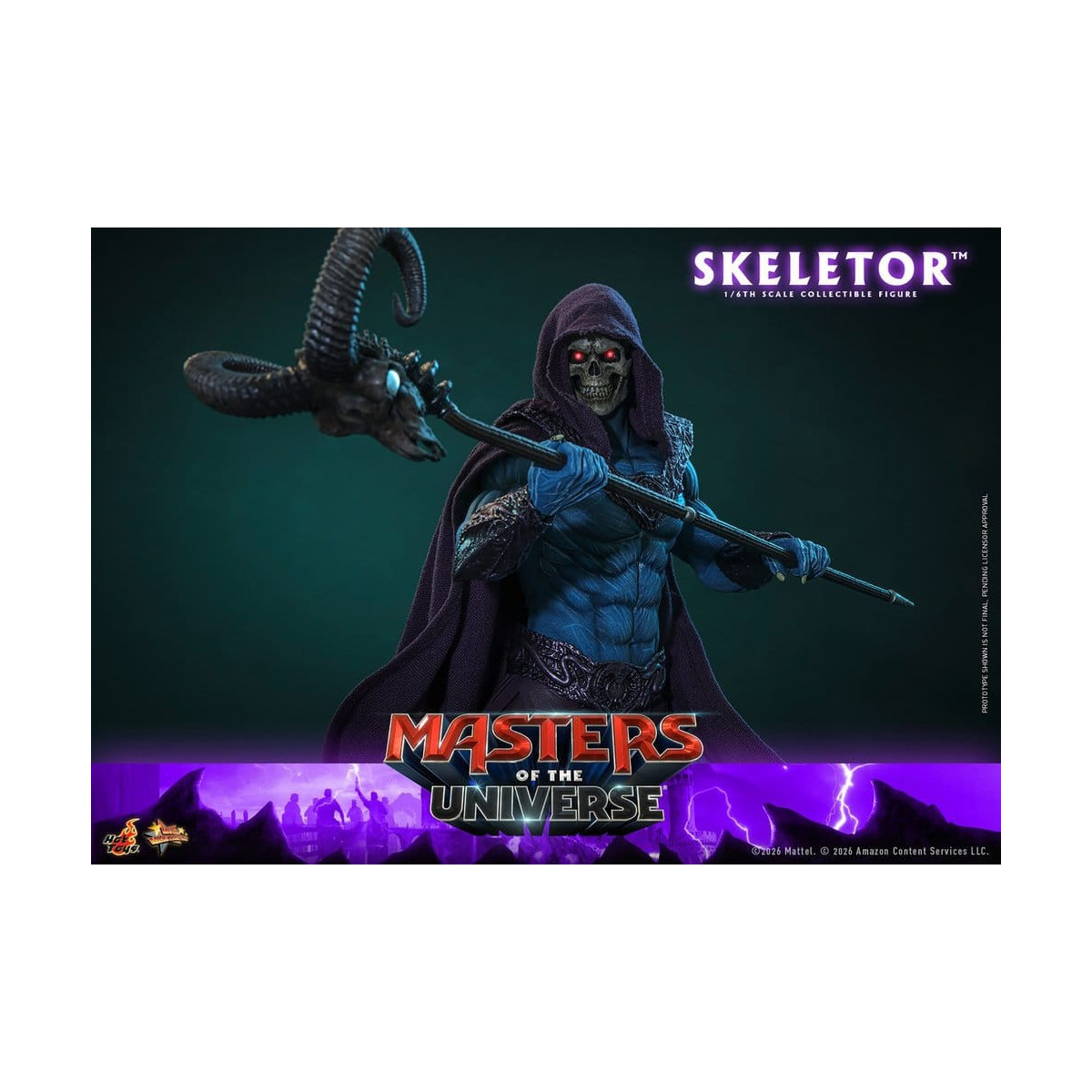 Hot Toys - Skeletor Movie Masterpiece 1/6 - Masters of the Universe