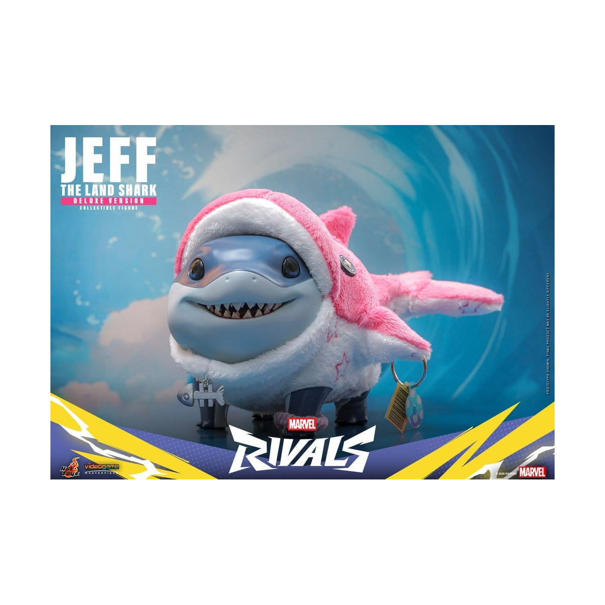Hot Toys Marvel - Jeff the Land Shark (Deluxe Version) - Marvel Rivals Videogame Masterpiece Series