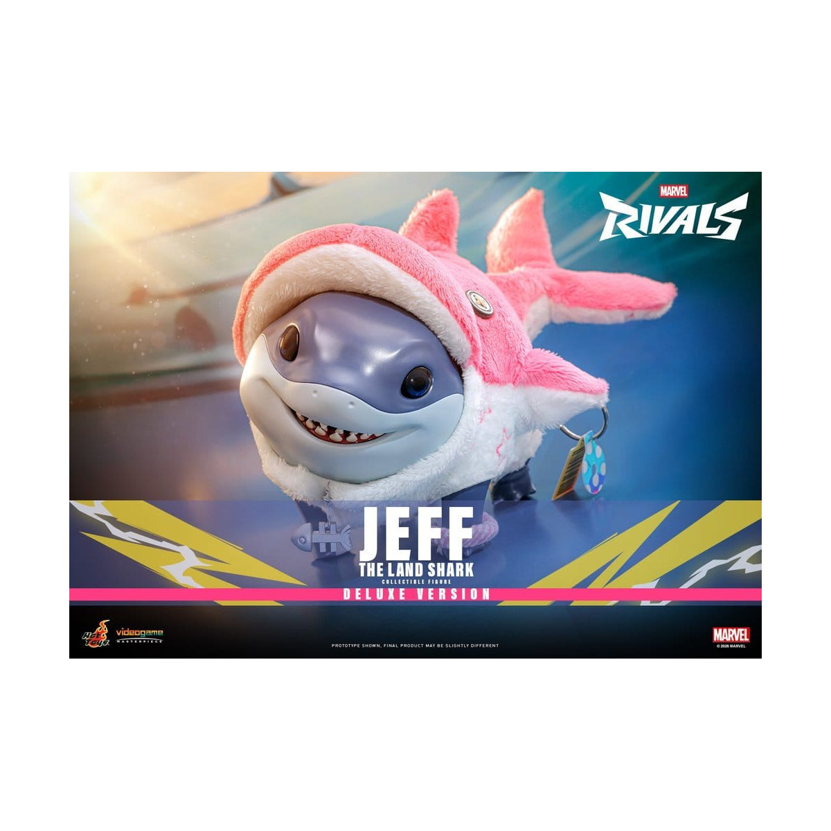 Hot Toys Marvel - Jeff the Land Shark (Deluxe Version) - Marvel Rivals Videogame Masterpiece Series