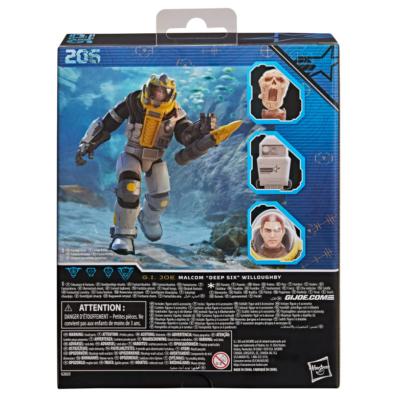 Hasbro G.I.JOE Classified Serie - Malcom "Deep Six" Willoughby