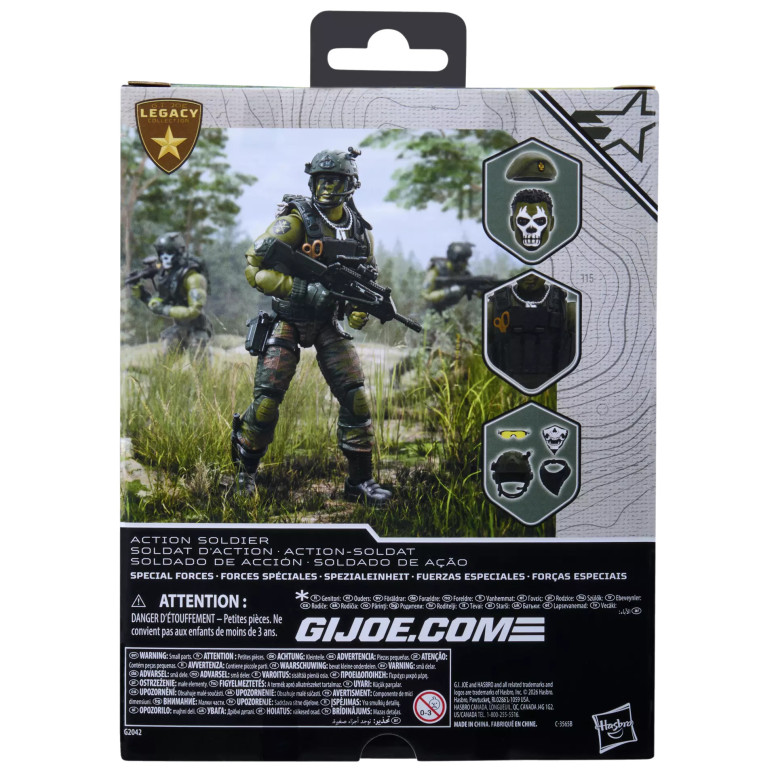 Hasbro G.I.JOE Classified Serie Legacy Collection - Action Soldier Special Forces