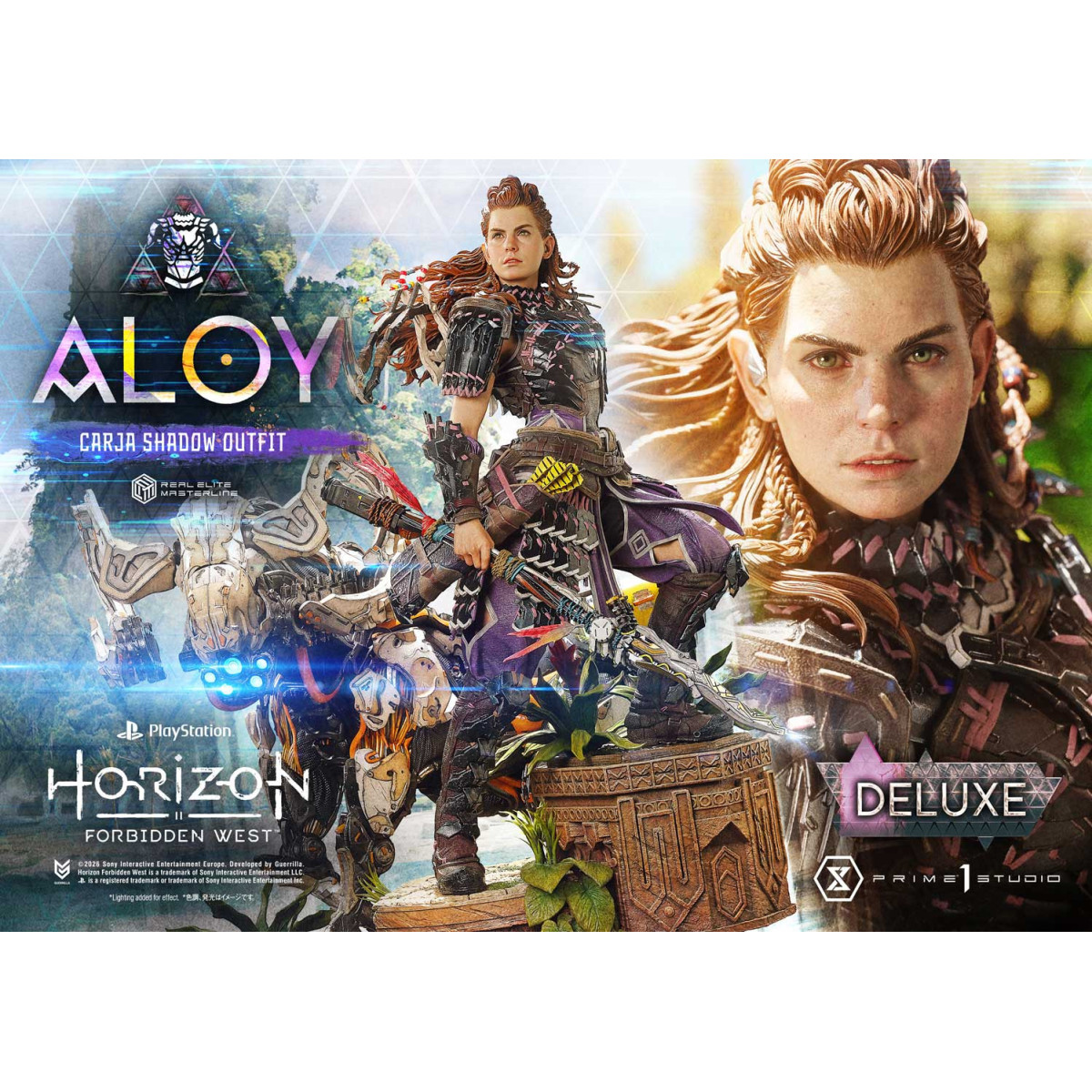 Prime 1 Studio - Aloy Carja Shadow Outfit DX Bonus Version - Horizon Forbidden West Real Elite Masterline 1/3