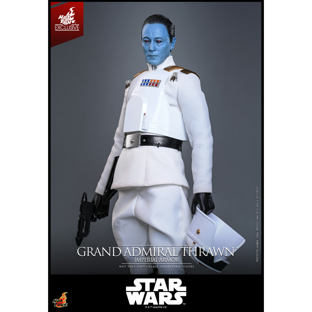 Hot Toys Star Wars - Großadmiral Thrawn (Imperial Armor) 1/6 - Rebels - Hot Toys Exclusive
