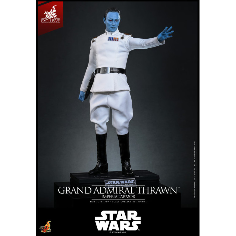 Hot Toys Star Wars - Großadmiral Thrawn (Imperial Armor) 1/6 - Rebels - Hot Toys Exclusive