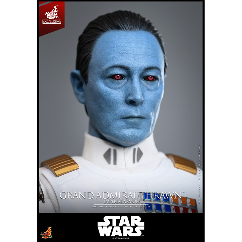 Hot Toys Star Wars - Großadmiral Thrawn (Imperial Armor) 1/6 - Rebels - Hot Toys Exclusive