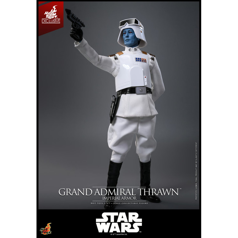 Hot Toys Star Wars - Großadmiral Thrawn (Imperial Armor) 1/6 - Rebels - Hot Toys Exclusive