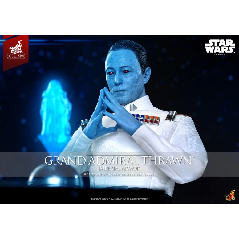 Hot Toys Star Wars - Großadmiral Thrawn (Imperial Armor) 1/6 - Rebels - Hot Toys Exclusive