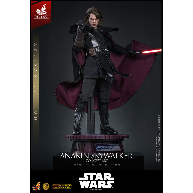 Hot toys Star Wars: Anakin Skywalker (Concept Art Version) (Artisan Edition) MMS 1/6 - Hot Toys Exclusive