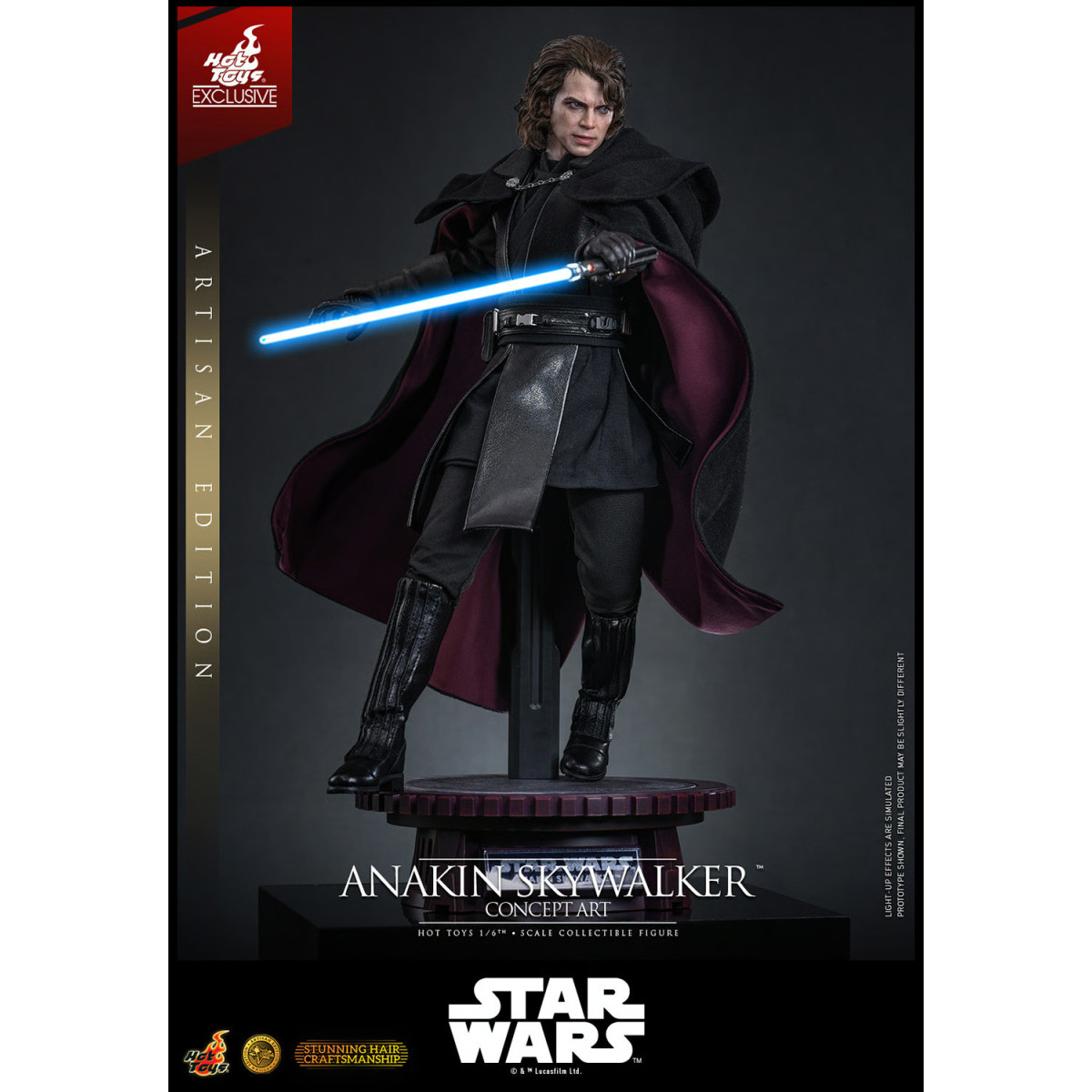 Hot toys Star Wars: Anakin Skywalker (Concept Art Version) (Artisan Edition) MMS 1/6 - Hot Toys Exclusive