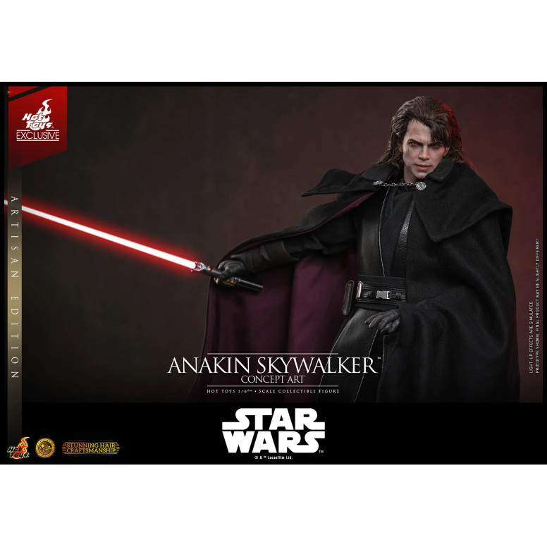Hot toys Star Wars: Anakin Skywalker (Concept Art Version) (Artisan Edition) MMS 1/6 - Hot Toys Exclusive
