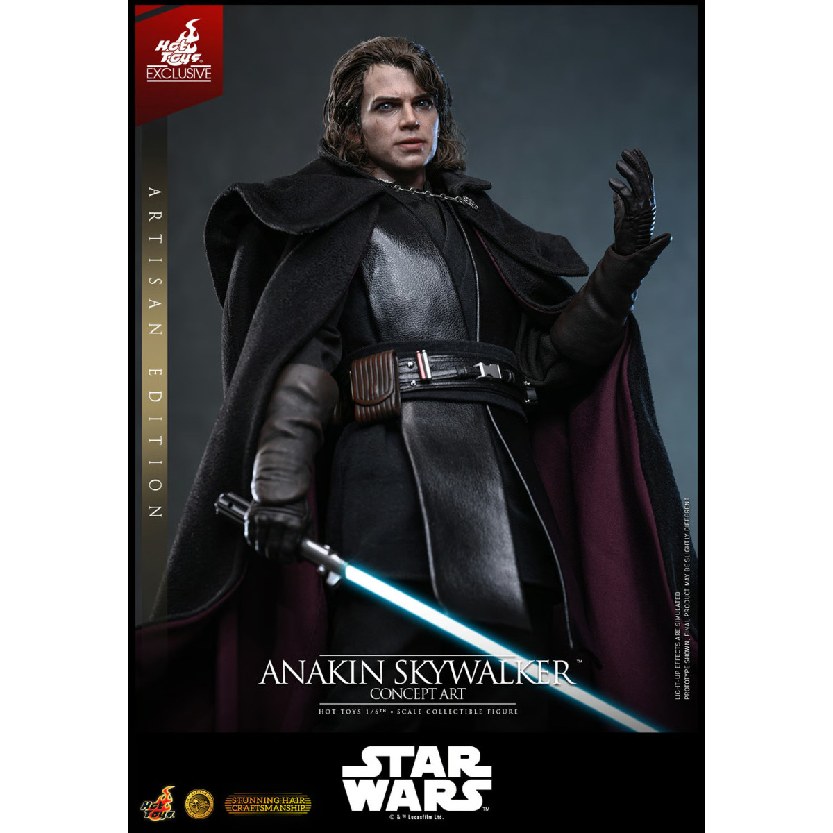 Hot toys Star Wars: Anakin Skywalker (Concept Art Version) (Artisan Edition) MMS 1/6 - Hot Toys Exclusive