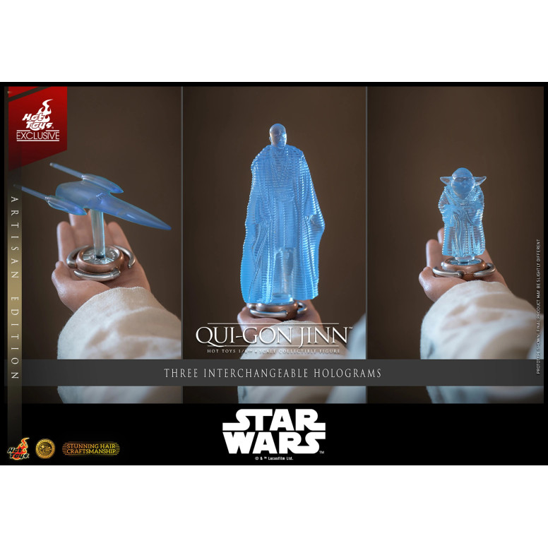 Hot Toys Star Wars The Phantom Menace - Qui-Gon Jinn (Artisan Edition) 1/6 MMS881