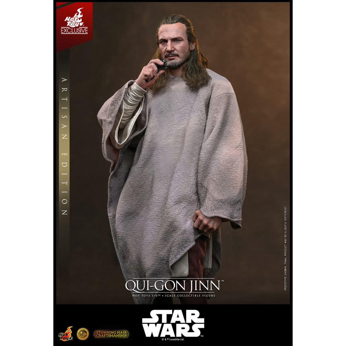 Hot Toys Star Wars The Phantom Menace - Qui-Gon Jinn (Artisan Edition) 1/6 MMS881