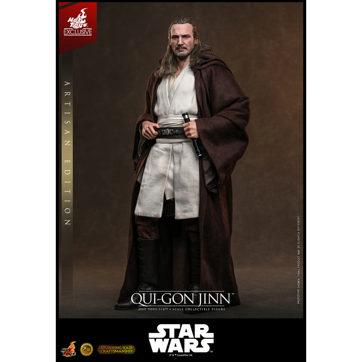 Hot Toys Star Wars The Phantom Menace - Qui-Gon Jinn (Artisan Edition) 1/6 MMS881