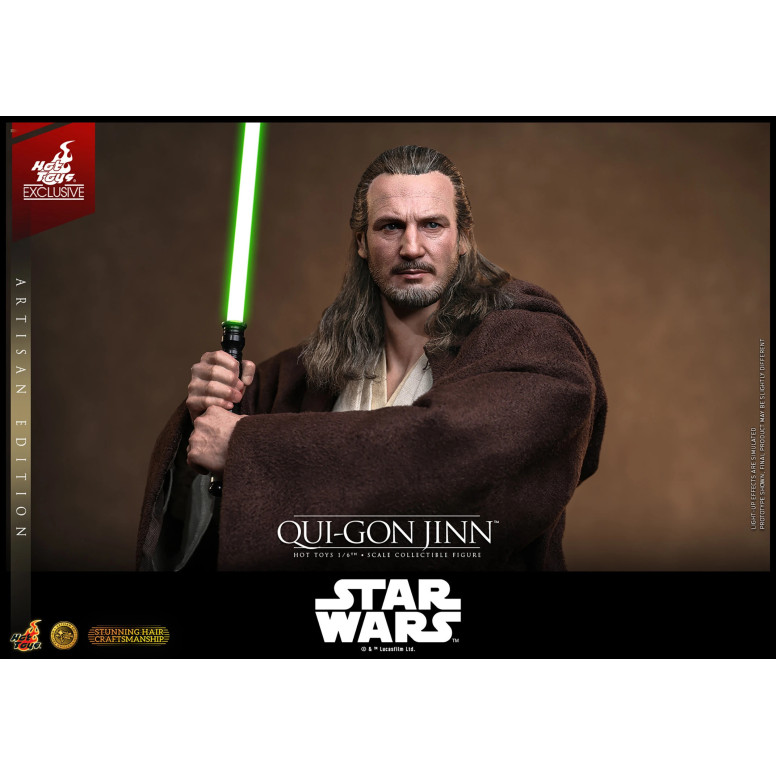 Hot Toys Star Wars The Phantom Menace - Qui-Gon Jinn (Artisan Edition) 1/6 MMS881