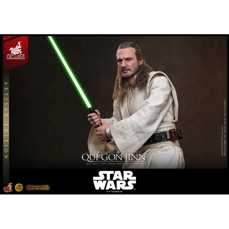 Hot Toys Star Wars The Phantom Menace - Qui-Gon Jinn (Artisan Edition) 1/6 MMS881