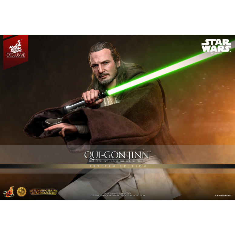 Hot Toys Star Wars The Phantom Menace - Qui-Gon Jinn (Artisan Edition) 1/6 MMS881