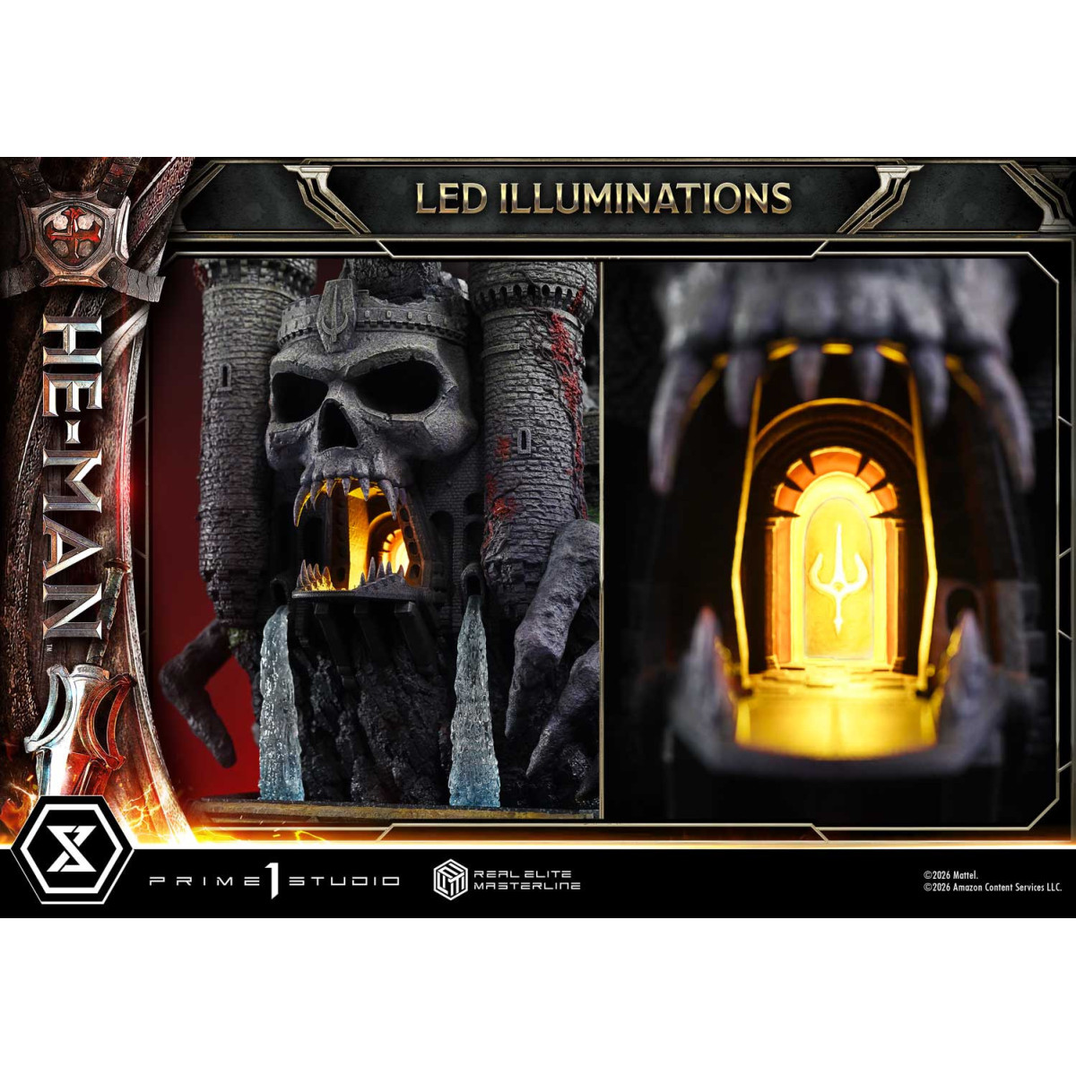 Prime 1 Studio - He-Man Deluxe Bonus Version - Masters of the Universe (2026) Real Elite Masterline 1/3