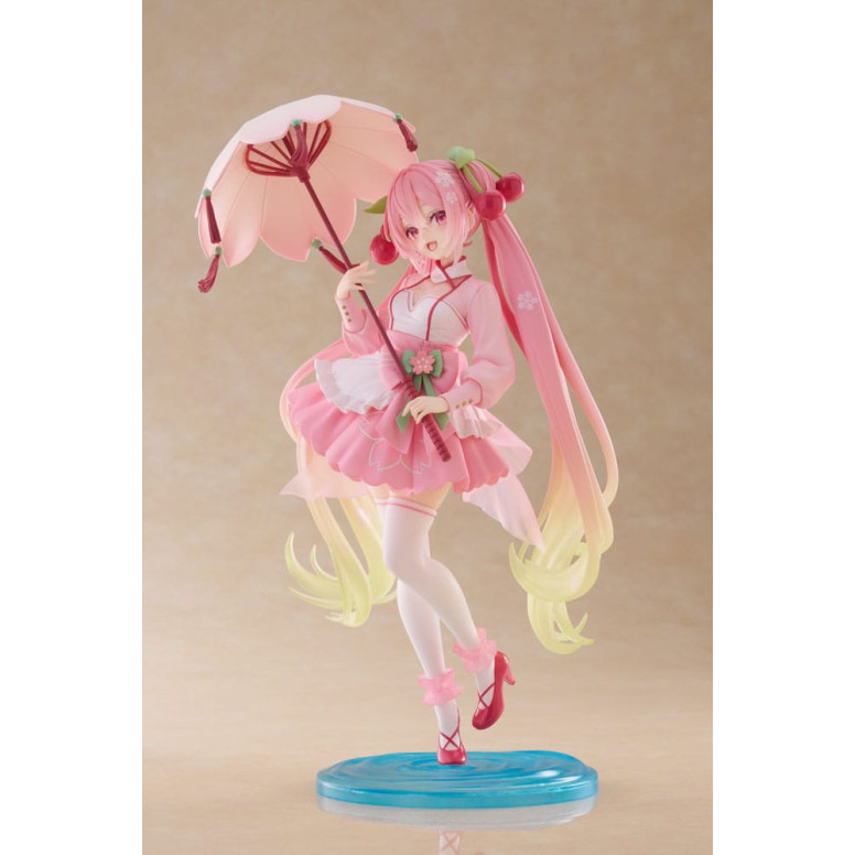 Taito AMP Fig – Hatsune Miku – SAKURA MIKU LANTERN VER. Figur
