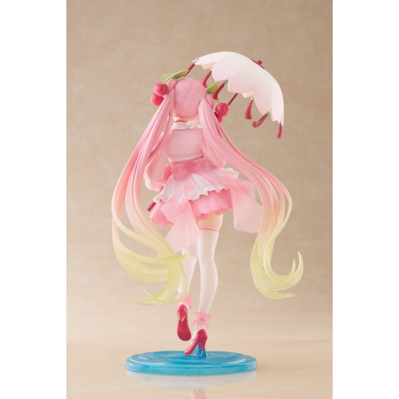 Taito AMP Fig – Hatsune Miku – SAKURA MIKU LANTERN VER. Figur