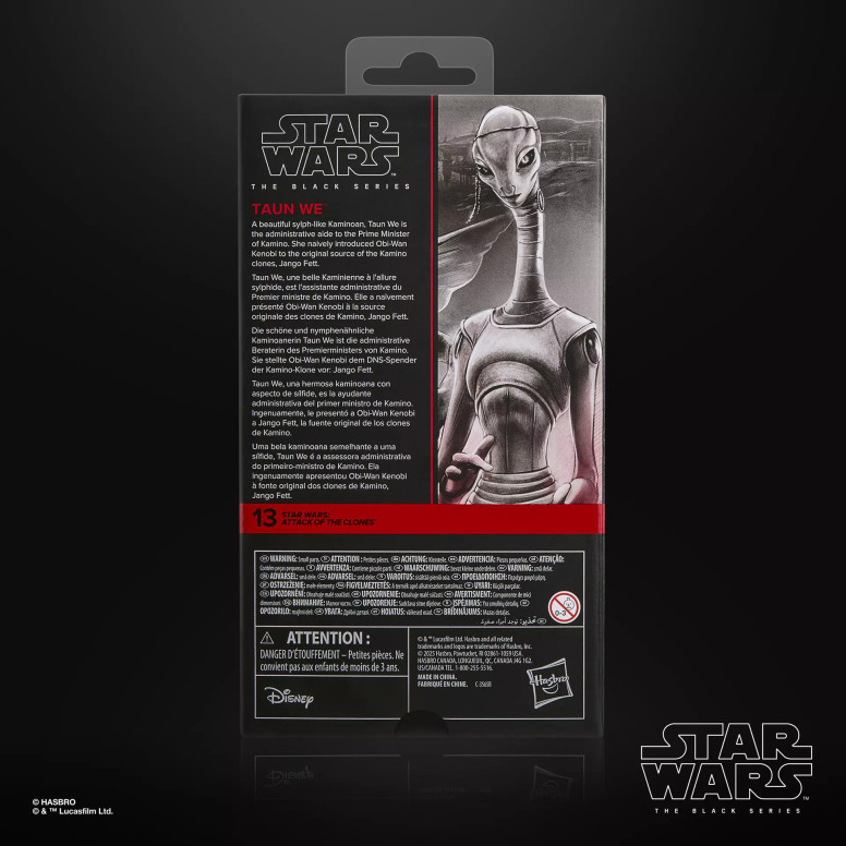 Star Wars Black Series – Taun We – Angriff der Klonkrieger