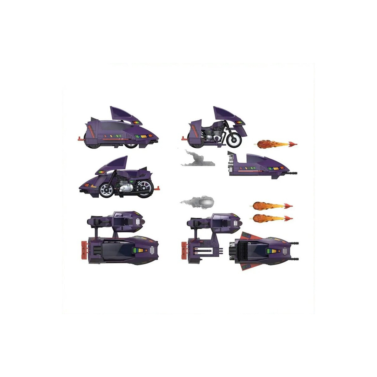 The loyal subjects - M.A.S.K. Wave 2 - Sly Rax mit Pirhana SSC (Stealth Submarine Cycle)