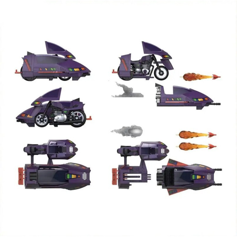 The loyal subjects - M.A.S.K. Wave 2 - Sly Rax mit Pirhana SSC (Stealth Submarine Cycle)