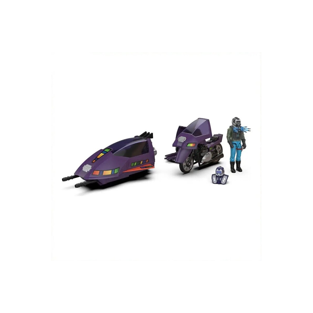 The loyal subjects - M.A.S.K. Wave 2 - Sly Rax mit Pirhana SSC (Stealth Submarine Cycle)