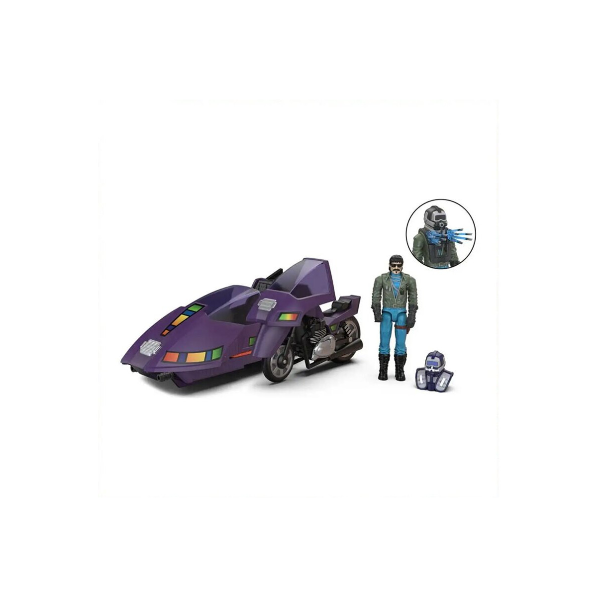 The loyal subjects - M.A.S.K. Wave 2 - Sly Rax mit Pirhana SSC (Stealth Submarine Cycle)