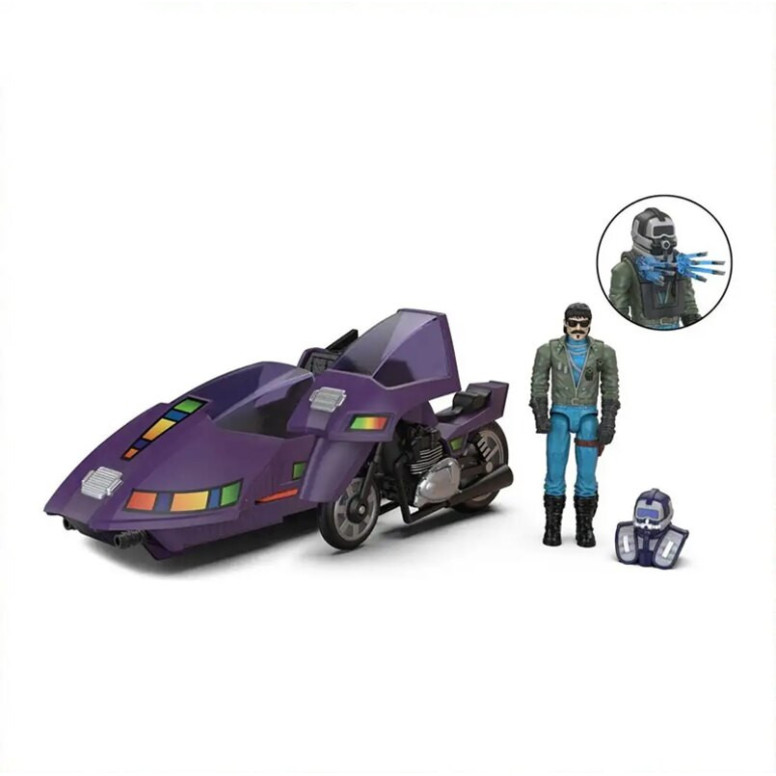 The loyal subjects - M.A.S.K. Wave 2 - Sly Rax mit Pirhana SSC (Stealth Submarine Cycle)