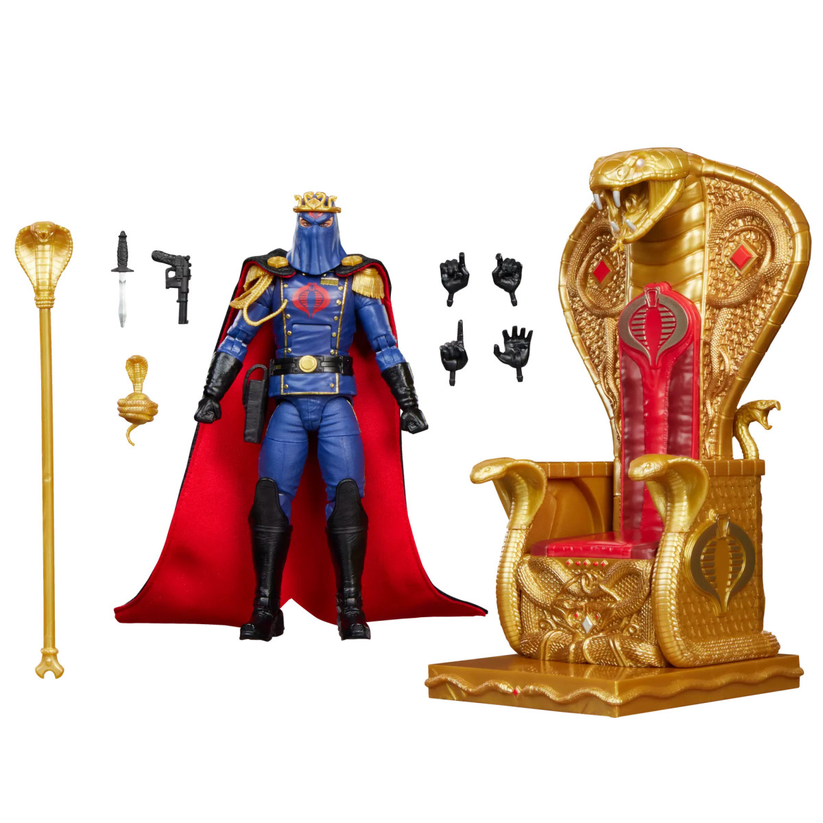 Hasbro G.I.JOE Classified Serie – Kapuzen- , zusammen mit dem Throne-Set bestellen Cobra