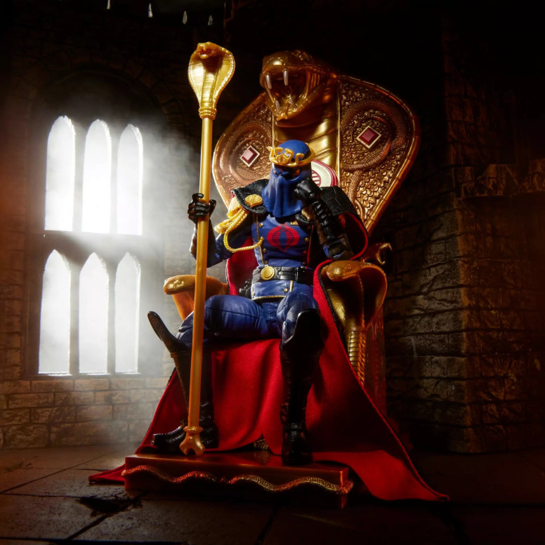 Hasbro G.I.JOE Classified Serie – Kapuzen- , zusammen mit dem Throne-Set bestellen Cobra