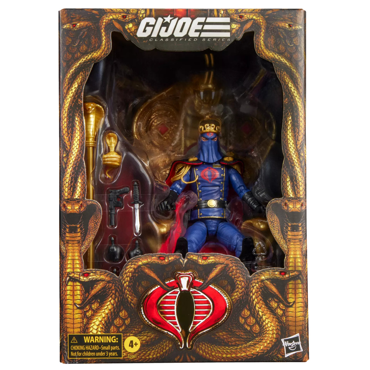 Hasbro G.I.JOE Classified Serie – Kapuzen- , zusammen mit dem Throne-Set bestellen Cobra