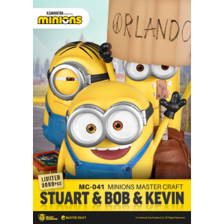 Beast Kingdom Beleuchtung – Master Craft Stuart & Bob & Kevin – Minions