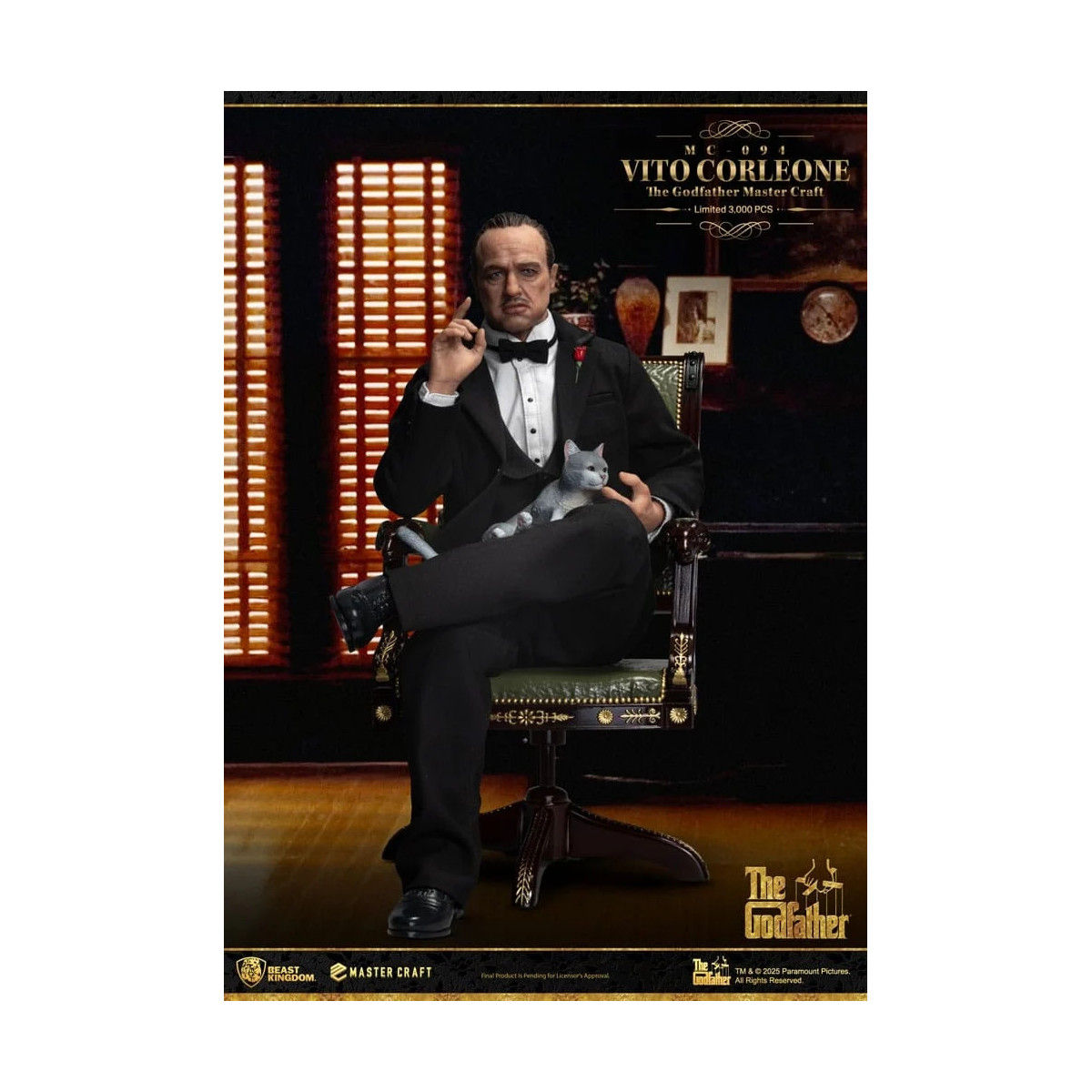 Beast Kingdom - Master Craft Vito Corleone – Der Pate