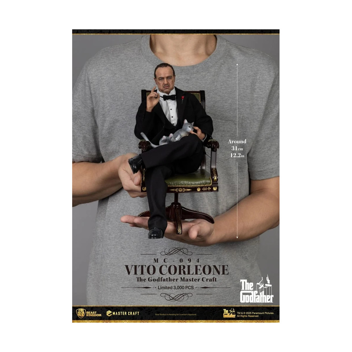 Beast Kingdom - Master Craft Vito Corleone – Der Pate