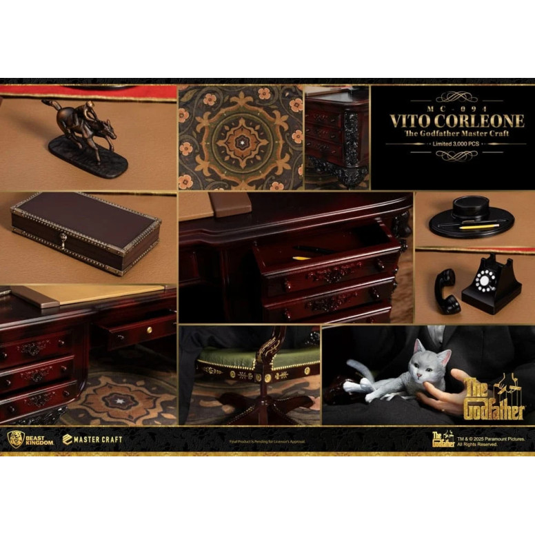 Beast Kingdom - Master Craft Vito Corleone – Der Pate