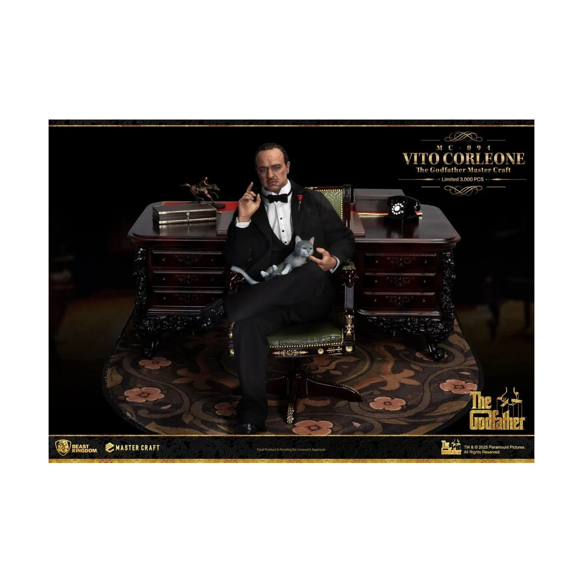 Beast Kingdom - Master Craft Vito Corleone – Der Pate