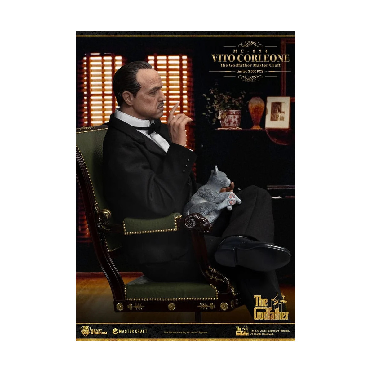 Beast Kingdom - Master Craft Vito Corleone – Der Pate