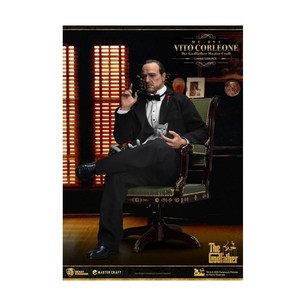 Beast Kingdom - Master Craft Vito Corleone – Der Pate