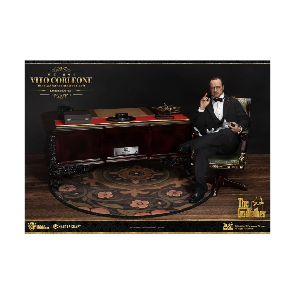 Beast Kingdom - Master Craft Vito Corleone – Der Pate