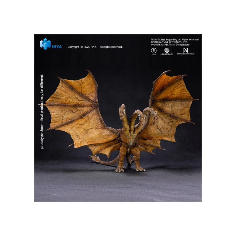 HIYA TOYS - Exquisite Basic Series 1/12 – King Ghidorah 2.0 – „ Godzilla: King of the Monsters“ (2019)