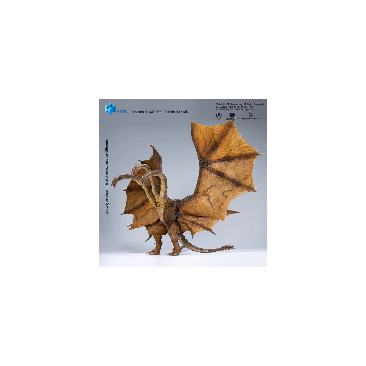 HIYA TOYS - Exquisite Basic Series 1/12 – King Ghidorah 2.0 – „ Godzilla: King of the Monsters“ (2019)