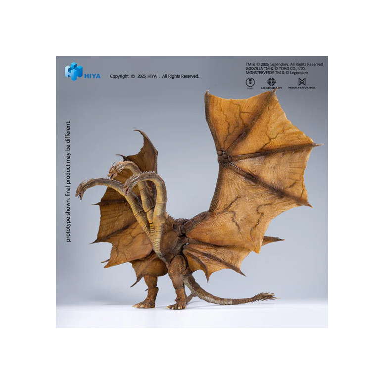 HIYA TOYS - Exquisite Basic Series 1/12 – King Ghidorah 2.0 – „ Godzilla: King of the Monsters“ (2019)