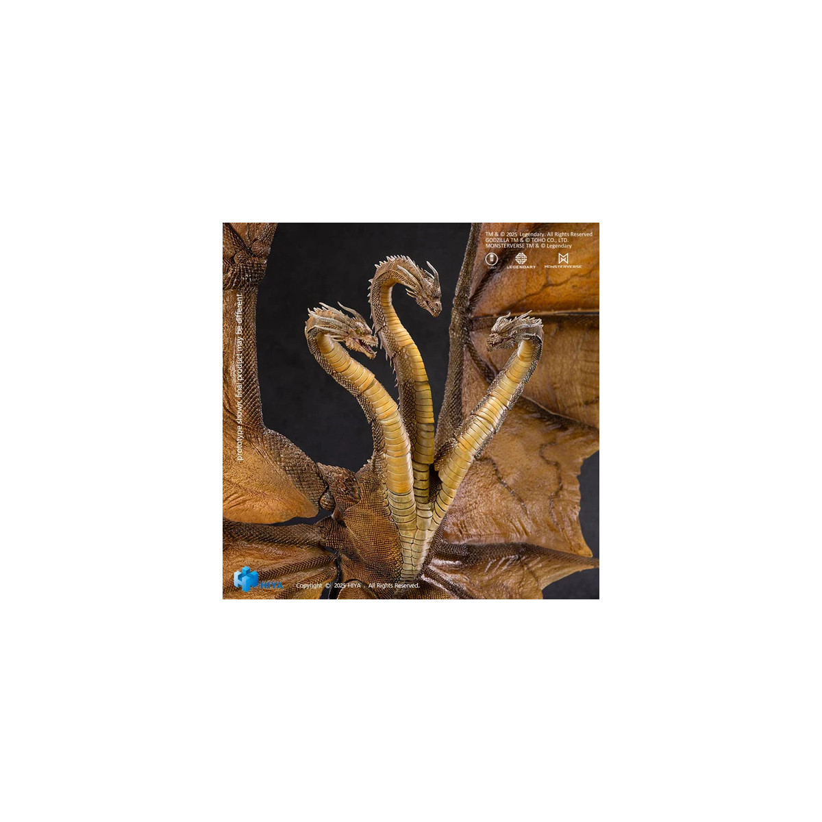 HIYA TOYS - Exquisite Basic Series 1/12 – King Ghidorah 2.0 – „ Godzilla: King of the Monsters“ (2019)