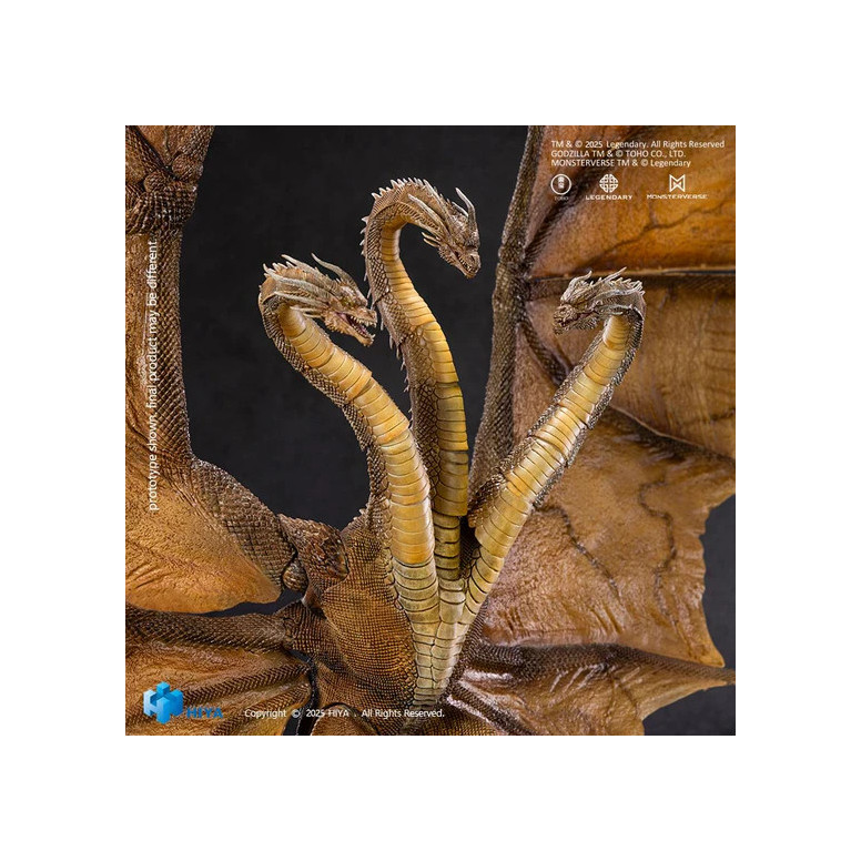 HIYA TOYS - Exquisite Basic Series 1/12 – King Ghidorah 2.0 – „ Godzilla: King of the Monsters“ (2019)