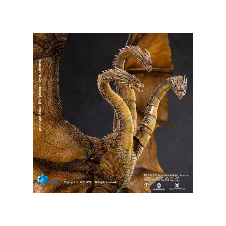 HIYA TOYS - Exquisite Basic Series 1/12 – King Ghidorah 2.0 – „ Godzilla: King of the Monsters“ (2019)