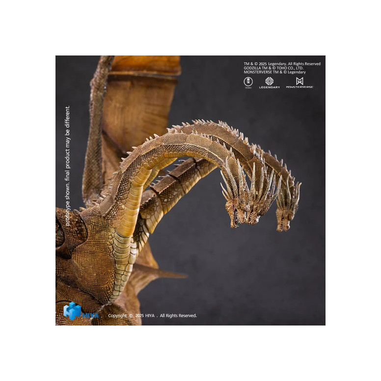 HIYA TOYS - Exquisite Basic Series 1/12 – King Ghidorah 2.0 – „ Godzilla: King of the Monsters“ (2019)