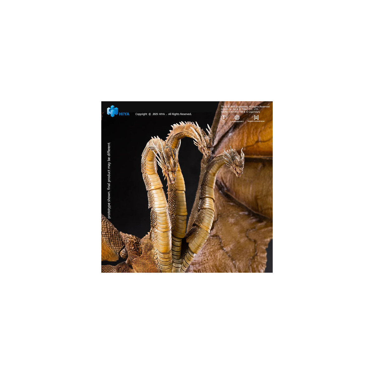 HIYA TOYS - Exquisite Basic Series 1/12 – King Ghidorah 2.0 – „ Godzilla: King of the Monsters“ (2019)