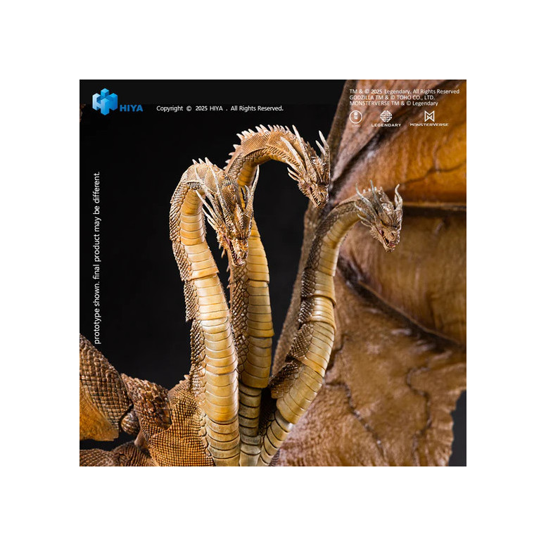 HIYA TOYS - Exquisite Basic Series 1/12 – King Ghidorah 2.0 – „ Godzilla: King of the Monsters“ (2019)